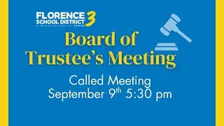 September Called Budget Meeting