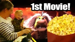 FIRST MOVIE THEATER EXPERIENCE OF HIS LIFE!