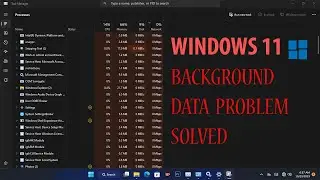 WINDOW  11 || BACKGROUND DATA PROBLEM SOLVED 100%%% @sshtechturbo1997