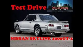 Test Drive NISSAN SKYLINE 2000GT-R в CITY CAR DRIVING + руль
