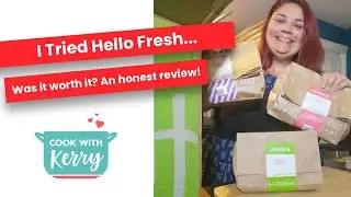 I Tried a Hello Fresh Meal Delivery Kit | My honest review. Was it worth it?! | 2020 Review