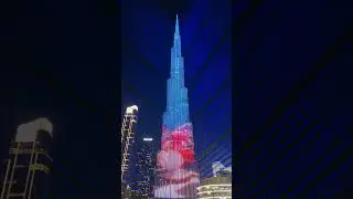 Dubai Burj Khalifa Stunning light show 54th National Day Celebrations 2025 | Dubai Mall Crowd 