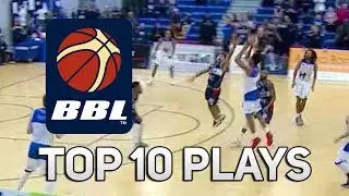 Malcolm Riley Comes Up Clutch With Huge Buzzer Beater! BBL Top 10 Plays Week 29