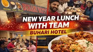 New Year Day Vlog 🎊 | Team Lunch at Buhari Hotel | NIMI Office #vlog #viralvlogs 