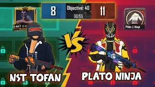 STAR Captain is My inspiration | TDM TOURNAMENT 90fps Player Challenge Me Plato NINJA vs nstTOFAN