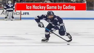 ||How to Make a Single Player Ice Hockey Game by Coding||A2R1A1V1 The Techno Master of Computer||