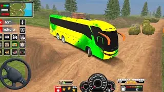 Coach Bus Simulator India🤩Off-roadDriving Bus Game | New Update  FullGameplay Video Part #62