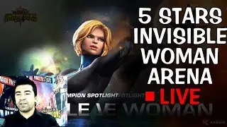 5 STAR INVISIBLE WOMAN ARENA MCOC LIVE