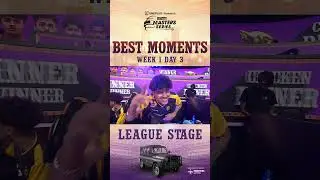 Best Moment from BGMS W1D3 | 2025 OnePlus Android BGMS Season 4