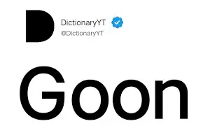 Goon Meaning in English