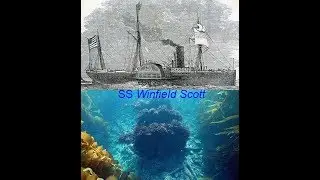 Visiting the shipwreck site of the California Gold Rush side-wheel Winfield Scott