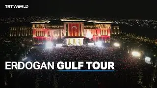 Erdogan begins three-day Gulf tour