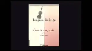 SONATA PIMPANTE de Joaqu&iacute;n Rodrigo