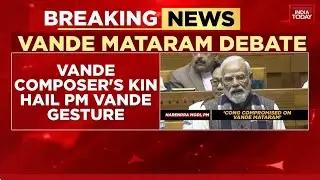 Bankim Chandra Chatterjee&rsquo;s Family Hails PM Modi&rsquo;s Vande Mataram Gesture