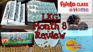 Flinto class honest review | 8 month experience | Term-3 LKG | 3-4 years old activities at home