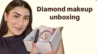 Diamond dust infused makeup🤍