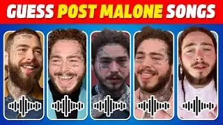 Guess 35 Post Malone Songs | Guess the song quiz | Post Malone Songs Quiz 2024