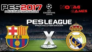 PES LEAGUE (PES 2017)  - TORNEIO ONLINE, PRIMEIRA PARTIDA #1
