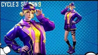 C3S9 Tier Rewards | Free M24 Skin | Gold Girly Outfit 🔥 | RP M17 | Cycle 3 #pubgmobile #leaks #m17