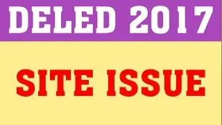 DELED 2017 3RD SEMESTER RESULT | WEBSITE ISSUES | HOW TO CHECK RESULT