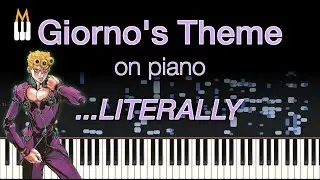 Giorno's Theme [Audio Illusion] Can a piano trick your mind?