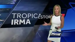 Sandra Shaw is tracking Hurricane Irma