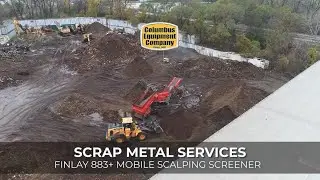 Scrap Metal Services: Finlay 883+ Screener Drives Significant Efficiency Gains