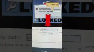 Scammer Locked 🔒 The PC. This Is How. #scammer #pc #lock #unlock