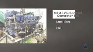MTU 8V396 Diesel Generator Set | India