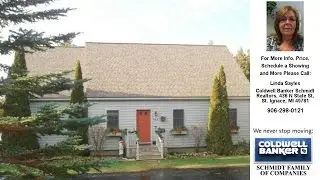 1086 GROS CAP RD, St. Ignace, MI Presented by Linda Sayles.