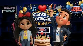 CONSEGUIMOS! 🎉 Já somos +1.000 Inscritos no Canta Coração Kids! (Obrigado, Família!) ❤️