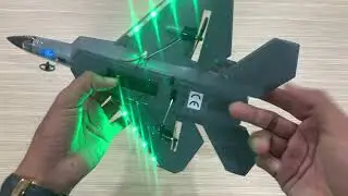 យន្តហោះ បញ្ជា F22 FX-622 #rc #rctoys #toys 