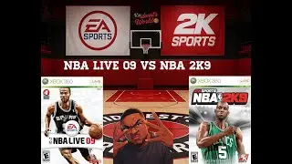 NBA Live 09 vs NBA 2K9 Side By Side Comparison
