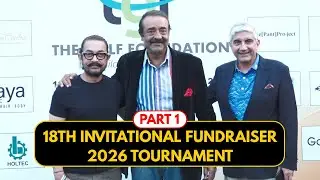 Aamir Khan At 18th Invitational Fundraiser 2026 Tournament Organised By The Golf Foundation
