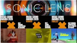 SONIC LENS wins Music+Sound Awards 2020