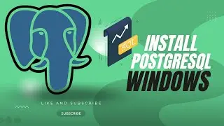 Install PostgreSQL on Windows 11 in 5 Minutes! 🖥️ | Step-by-Step Tutorial for Beginners