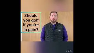 Golf Back Pain Question and Answer