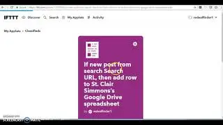 Rename IFTTT Applet