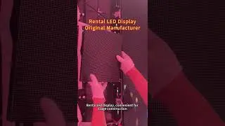 rental led display #advertising #factory #digitalsignage #machine #manufacturing #customized