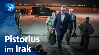 Verteidigungsminister Pistorius besucht Bundeswehr im Irak