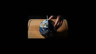 earth 🌎 cutting video transparent ai glass ASMR #asmr #aivideo #satisfying #earth #aivideo