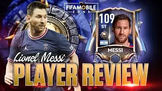NATIONAL HEROES WORLDWIDE MESSI 109 ST PLAYER REVIEW FIFA MOBILE 21 #FIFAMOBILE