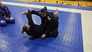 How to Break Posture from Closed Guard - BJJ Technique Demonstration 