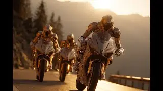 FAS - Movies presents (FAS-ART) - Cinematic Sci-Fi, Golden Android Riders of the Future