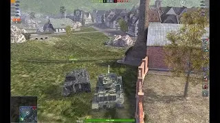 Tiger (Porsche) ad Alpenstadt in modalit&agrave; Skirmish #wotbreplay #wotb #wotblitz