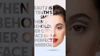 Half Face Text Effect Tutorial in Photoshop