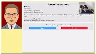 Political Process Game - Episode 16 - A bid for the White House