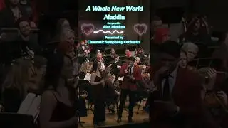 A WHOLE NEW WORLD from ALADDIN performed by the Cinematic Symphony Orchestra!  #disney #orchestra