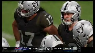Madden 25 raiders franchise ok can we win a game please