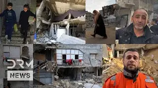 Deadly Storm Hits Gaza, Causing War-Damaged Buildings to Collapse Again, Killing Families | AH1N
